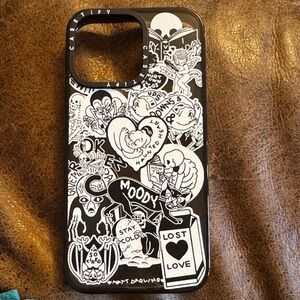 Casetify Matt Darling Sticker case. iPhone 15 pro max. Brand new no scratches.